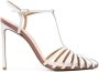 Francesco Russo 115mm strappy pointed-toe sandals White - Thumbnail 1