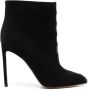 Francesco Russo cut-out detail high-heel boots Black - Thumbnail 1