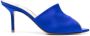 Francesco Russo slip-on suede sandals Blue - Thumbnail 1