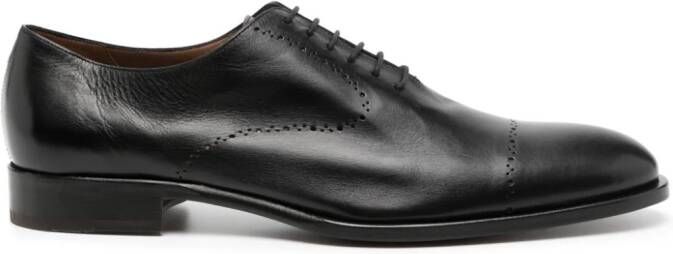 Fratelli Rossetti calf-leather tucson shoes Black