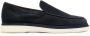 Fratelli Rossetti calf-suede slip-on loafers Blue - Thumbnail 1