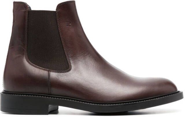 Fratelli Rossetti elasticated side-panel boots Brown