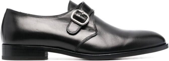 Fratelli Rossetti front-buckle monk shoes Black