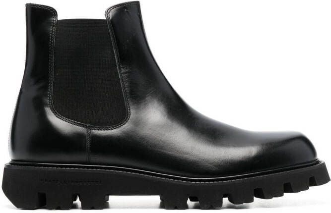 Fratelli Rossetti leather chelsea boots Black