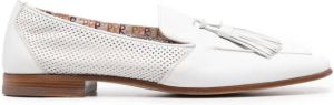 Fratelli Rossetti perforated tassel loafers White