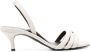 Furla 55mm logo-lettering sandals Neutrals - Thumbnail 1