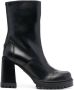 Furla ankle 90mm block heeled boots Black - Thumbnail 1