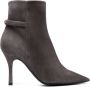 Furla Core 90mm leather boots Grey - Thumbnail 1