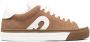 Furla Joy leather low-top sneakers Brown - Thumbnail 1