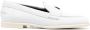 Furla logo-plaque detail loafers White - Thumbnail 1