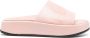 Furla logo-print slides Pink - Thumbnail 1