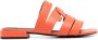 Furla multi-strap leather sandals Orange - Thumbnail 1