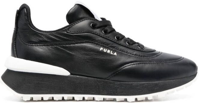 Furla Nuvola lace-up sneakers Black