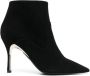 Furla pointed 90mm heeled boots Black - Thumbnail 1