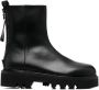 Furla Rita leather ankle boots Black - Thumbnail 1
