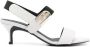 Furla Sign logo-plaque sandals White - Thumbnail 1