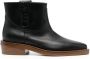Gabriela Hearst Reza 45mm leather ankle boots Black - Thumbnail 1