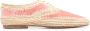 Gabriela Hearst woven-wicker design loafers Pink - Thumbnail 1