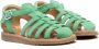Gallucci Kids buckle-fastening leather sandals Green - Thumbnail 1