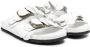 Gallucci Kids buckle-fastening open-toe sandals White - Thumbnail 1