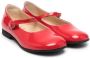 Gallucci Kids buckled ballerina pumps Red - Thumbnail 1