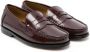Gallucci Kids glossy leather brogues Red - Thumbnail 1