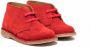 Gallucci Kids lace-up suede boots Red - Thumbnail 1