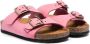 Gallucci Kids leather bucked sandals Pink - Thumbnail 1