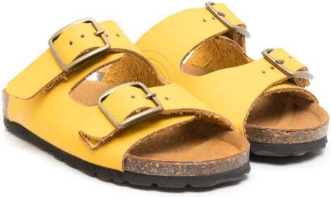 Gallucci Kids open toe sandals Yellow