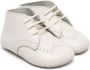Gallucci Kids perforated-detailing leather sneakers Neutrals - Thumbnail 1