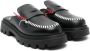 Gallucci Kids slip-on leather loafers Black - Thumbnail 1