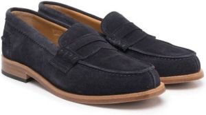 Gallucci Kids slip-on loafers Blue