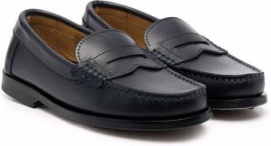 Gallucci Kids slip-on penny loafers Blue