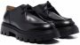 Gallucci Kids TEEN round-toe leather loafers Black - Thumbnail 1