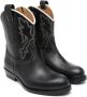 Gallucci Kids Texan leather boots Black - Thumbnail 1