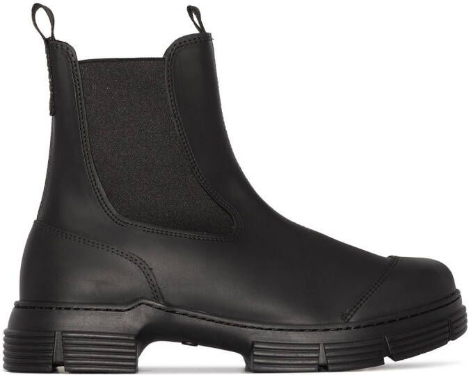 GANNI Chelsea boots Black