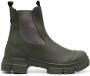 GANNI City ankle boots Green - Thumbnail 1