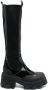 GANNI Cleated knee-high boots Black - Thumbnail 1