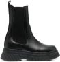 GANNI Creepers leather Chelsea boots Black - Thumbnail 1