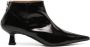 GANNI faux-leather ankle boots Black - Thumbnail 1