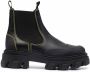 GANNI leather Chelsea ankle boots Black - Thumbnail 1