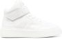 GANNI touch-strap high-top sneakers White - Thumbnail 1