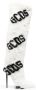 Gcds 110mm faux-fur logo-print boots White - Thumbnail 1