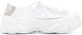 Gcds Ibex transparent low-top sneakers White - Thumbnail 1