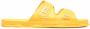 Gcds logo-strap sandals Yellow - Thumbnail 1