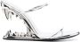 Gcds metallic 105mm heeled sandals Silver - Thumbnail 1