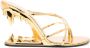Gcds Morso 109mm thong sandals Gold - Thumbnail 1