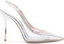 Gedebe Clo 11mm crystal-embellished pumps Silver - Thumbnail 1