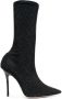 Gedebe Logan crystal-embellished boots Black - Thumbnail 1