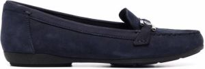 Geox Annytah horsebit-detail loafers Blue